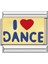 İtalyan Charm Bileklik Italyan Charm I Love Dance 1