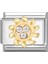 Italyan Charm Gold Sun 1