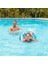 Şeffaf Desenli Çocuk Yüzme Simidi Turkuaz 61CM (59242) 3