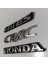 Honda Ies Civic Yazı Seti 4