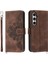 Samsung Galaxy S23 Fe Çoklu Kredi Kartı Yuvaları Bileklik Için Flip Case (Yurt Dışından) 5