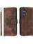 Samsung Galaxy S24 Artı Kabartmalı Bileklik Çoklu Kredi Için Flip Case (Yurt Dışından) 1