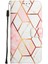 Tecno Camon 20 Pro 5g Mermer Desen Kickstand Pu Deri Cüzdan Için Kılıf (Yurt Dışından) 1