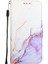 Google Piksel 5 Xl Cüzdan Pu Deri Kickstand Mermer Desen Için Kılıf (Yurt Dışından) 1