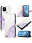 Google Piksel 5 Xl Cüzdan Pu Deri Kickstand Mermer Desen Için Kılıf (Yurt Dışından) 5