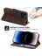 Iphone 15 Için Flip Case Artı Çoklu Kredi Kartı Yuvaları Darbeye (Yurt Dışından) 5