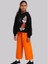 Kız Çocuk Içi Şardonlu Köpek Baskılı Kapüşonlu Sweatshirt 2