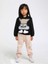 Kız Çocuk Kışlık Tavşan Kabartmalı Kapüşonlu Bel Lastikli Sweatshirt 4