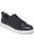 Lacivert Hakiki Deri Erkek Sneaker - E24I1AY56608-A31 1