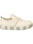 Ekru Hakiki Deri Kadın Sneaker - K24I1AY67197-R90 3