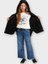 Kız Çocuk Kışlık Içi Şardonlu Eye Really Göz Baskılı Sweatshirt 1