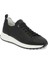 Siyah Hakiki Deri Erkek Sneaker - E24I1AY56703-A41 1