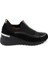 Siyah Hakiki Süet Deri Kadın Sneaker - K24I1AY67143-A01 3
