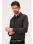 Erkek Klasik Slim Fit Saten Gömlek 5