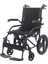 Comfort Plus GK863LABJ-12 Jet Black Transfer Alüminyum Tekerlekli Sandalye 2