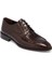 Kahve Hakiki Deri Erkek Klasik Ayakkabı - E24I1AY56658-D70 1