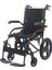 Comfort Plus GK863LABJ-12 Jet Black Transfer Alüminyum Tekerlekli Sandalye 1