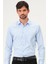 Erkek Klasik Slim Fit Saten Gömlek 4