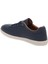 Lacivert Hakiki Deri Erkek Sneaker - E24I1AY56704-A38 2