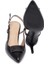 Siyah Hakiki Deri Kadın Stiletto - K24I1AY67189-A23 4
