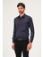 Erkek Klasik Slim Fit Saten Gömlek 1