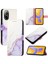 Oppo Realme C67 4g Pu Deri Kickstand Cüzdan Mermer Desen Için Kılıf (Yurt Dışından) 5