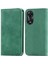 Oppo A78 4g Için Flip Case Basit Iş Deri Kılıf Cüzdan Kapak Çevirin (Yurt Dışından) 1