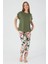 Kadın Yeşil Pijama Takımı 2