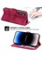 Samsung Galaxy S24 Bileklik Darbeye Dayanıklı Kabartmalı Çoklu Için Flip Case (Yurt Dışından) 4