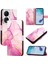 Onur Oynamak Için Kılıf 50 Artı 5g Mermer Desen Cüzdan Pu Deri Kickstand (Yurt Dışından) 5