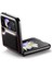 Samsung Galaxy Z Flip 4 Için Flip Case 5g Kickstand Kart Tutucu Retro (Yurt Dışından) 4