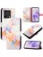 Infinix Not 30 Pro Kickstand Pu Deri Mermer Desen Cüzdan Için Kılıf (Yurt Dışından) 5