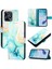 Realme Narzo N53 4g Cüzdan Mermer Desen Kickstand Pu Deri Için Kılıf (Yurt Dışından) 5