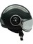 ZS-218A Matt Black Açık Kask 1