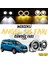 Dacia Dokker 2012-2022 Uyumlu Üniversal Mercekli Angel Sis Farı Metal Su Geçirmez 76 mm Sarı Halkalı Gündüz Farı Angel Eyes 2 Adet 1
