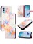 Oneplus 8t Pu Deri Mermer Desen Cüzdan Kickstand Için Kılıf (Yurt Dışından) 5