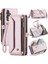 Kadınlar Için Crossbody Durumda Samsung Galaxy S24 Cüzdan Durumda Kart Tutucu (Yurt Dışından) 1
