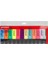 HS-505-12PN Fosforlu Kalem Seti 12 Renk Blister 1