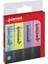 HS-505-4P Fosforlu Kalem Seti Pastel 4 Renk Blister 1