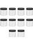 10 Balçık Geçirmez Boş Kavanoz Kozmetik Çekirdekleri Şek Çay 200 ml (Yurt Dışından) 1