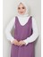 Nehir Örme Jile Elbise Mor Hm2389 3