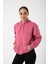Mürdüm Baskısız Kanguru Cepli Kapüşonlu 3 Iplikli Şardonlu Oversize Kadın Sweatshirt 4