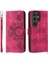 Galaxy S24 Ultra Kabartmalı Çoklu Kredi Kartı Yuvaları Için Flip Case (Yurt Dışından) 1