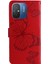 Kart ile Xiaomi Redmi 12C Manyetik Kapak Darbeye Kapak Için Flip Case (Yurt Dışından) 5