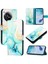 Oneplus 12 Için Kılıf 5g Pu Deri Cüzdan Kickstand Mermer Desen (Yurt Dışından) 5
