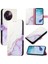 Vivo V30E 5g Mermer Desen Cüzdan Kickstand Pu Deri Için Kılıf (Yurt Dışından) 2