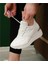 Yüksek Taban Bağcıklı Spor Ayakkabı Beyaz 1