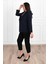 Kadın Astarlı Büyük Beden Blazer Ceket 0101-1 4