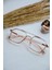 LOOKUP NEW Mavi Işık Korumalı Gözlük Optik Uyumludur Unisex Anti Light Imaj Ce Belge Dikdörtgen Vintage 4