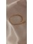 Tekno Trust Zirkon Taş Gold Çiftli Su Yolu Bileklik (17CM) Çelik Altın 1